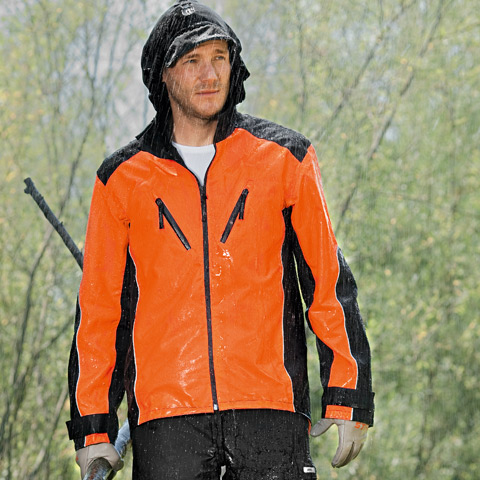 Large area of high visibility material
