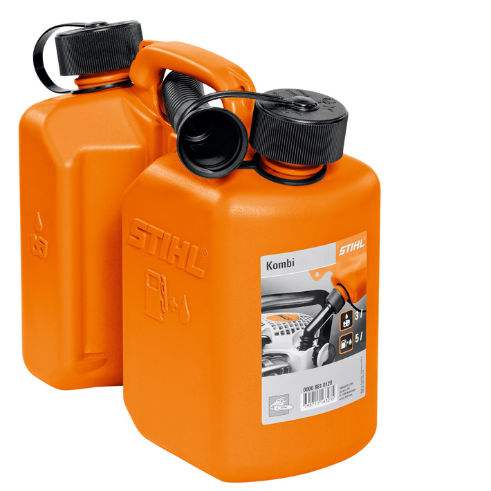 Combination canister, orange