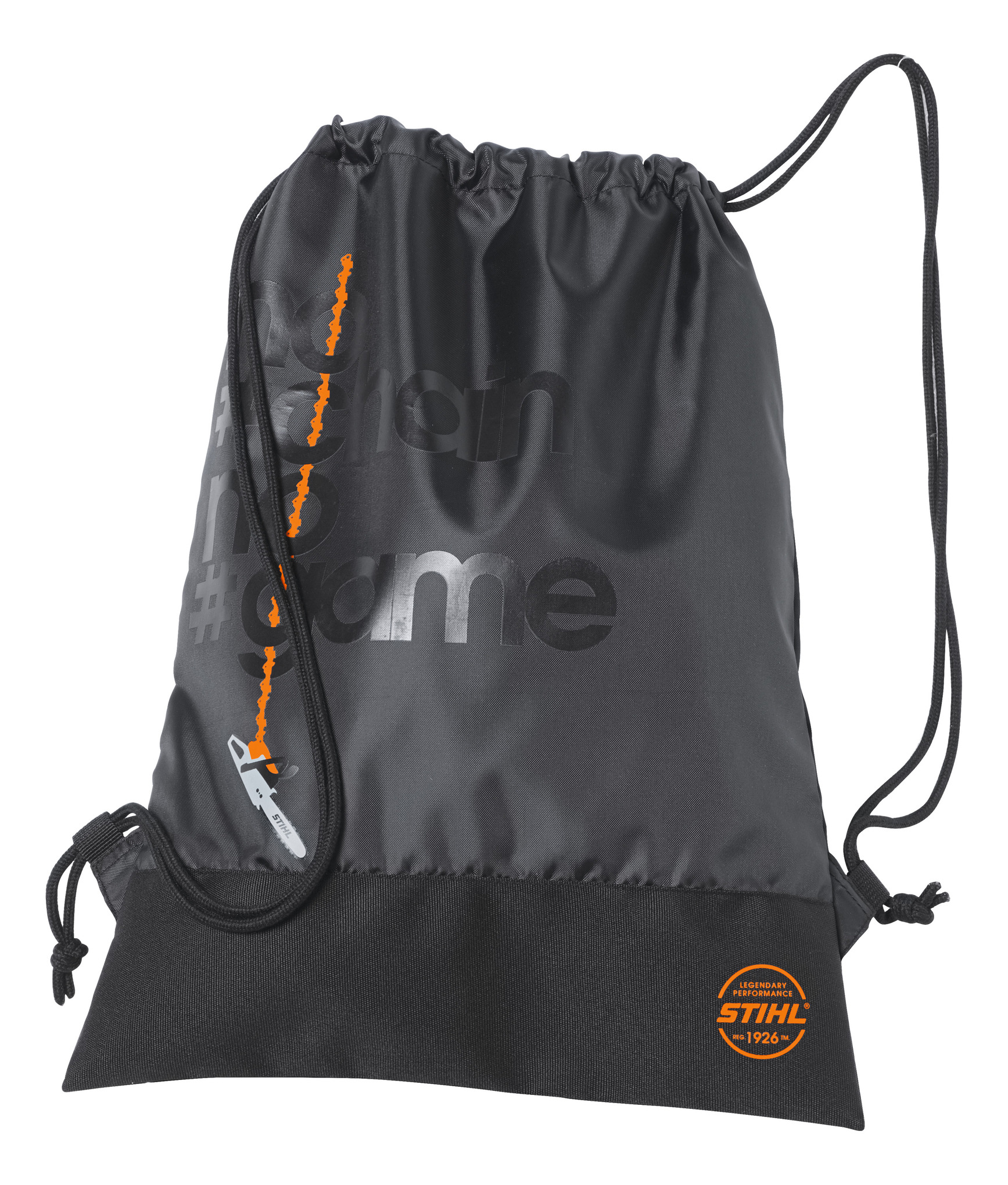 "NO CHAIN" gym bag