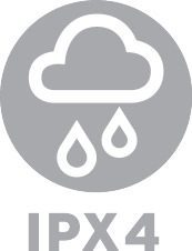 IPX4 ΠΙΣΤΟΠΟΙΗΣΗ
